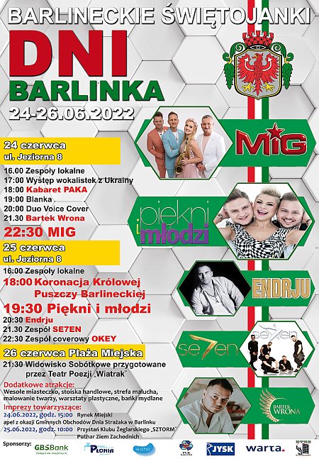 Barlineckie Świętojanki 2022 – program