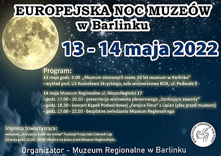 Europejska Noc Muzeów 2022 – zaproszenie