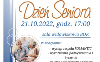 Dzień Seniora – zaproszenie