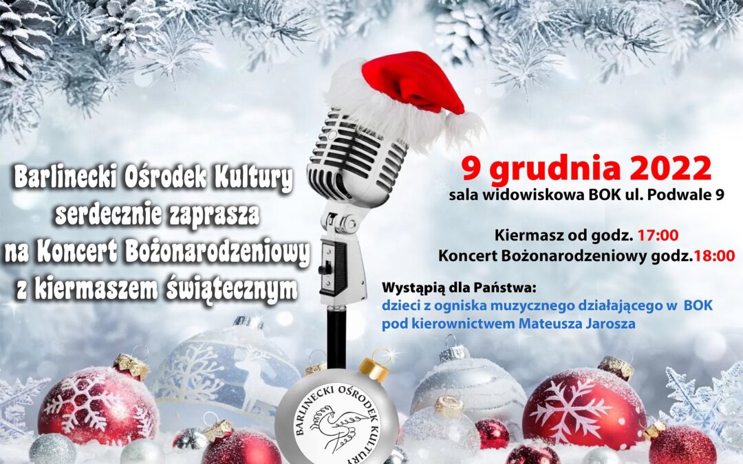 Koncert i kiermasz bożonarodzeniowy