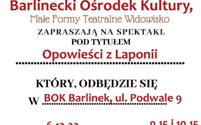 Mikołajki z Barlineckim Ośrodkiem Kultury – zaproszenie