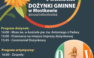 Dożynki Gminne 2023 – program