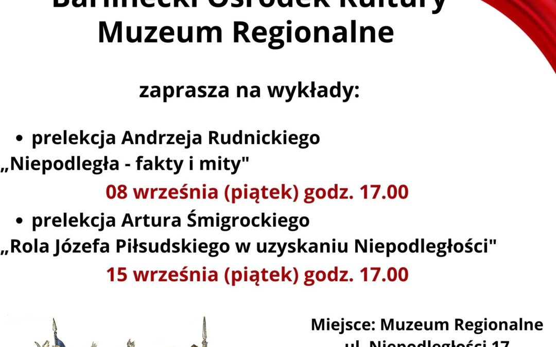 Muzeum zaprasza na prelekcje barlineckich historyków