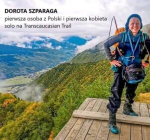 Zdjęcie Dorota Szparaga na Transcaucasian Trail