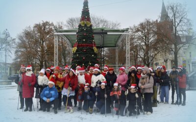 Mikołajkowy Rajd Nordic Walking