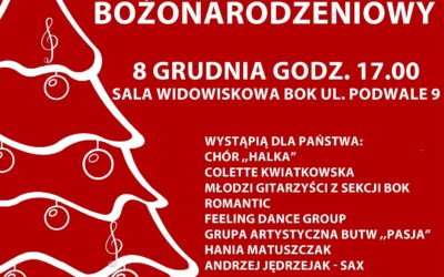 Koncert bożonarodzeniowy – BOK zaprasza