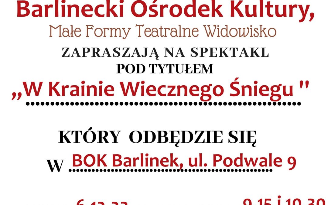 Zapraszamy Was na Mikołajki w BOK