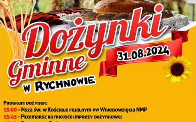 Dożynki Gminne 2024 – program