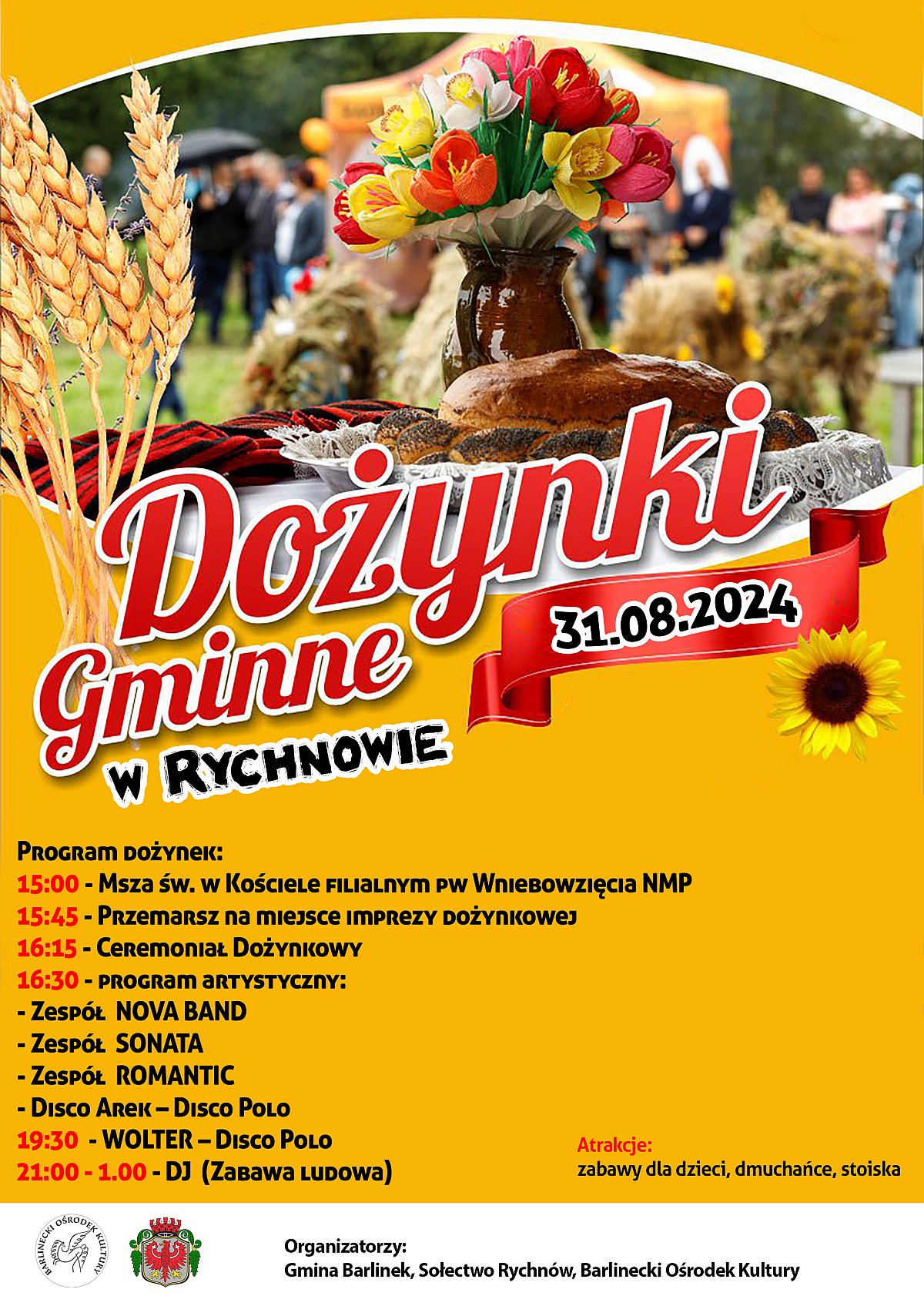 Dożynki 2024 plakat