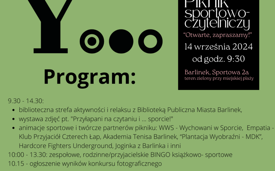 Piknik sportowo – czytelniczy program