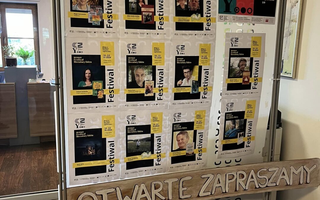 I Festiwal Literatury Faktu. Kolejne wydarzenie programu BLISKO za nami.