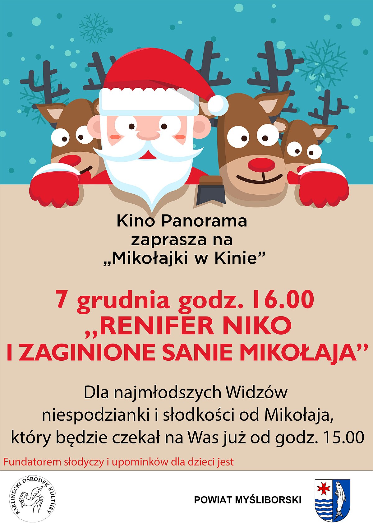 plakat kino mikołajki 2024