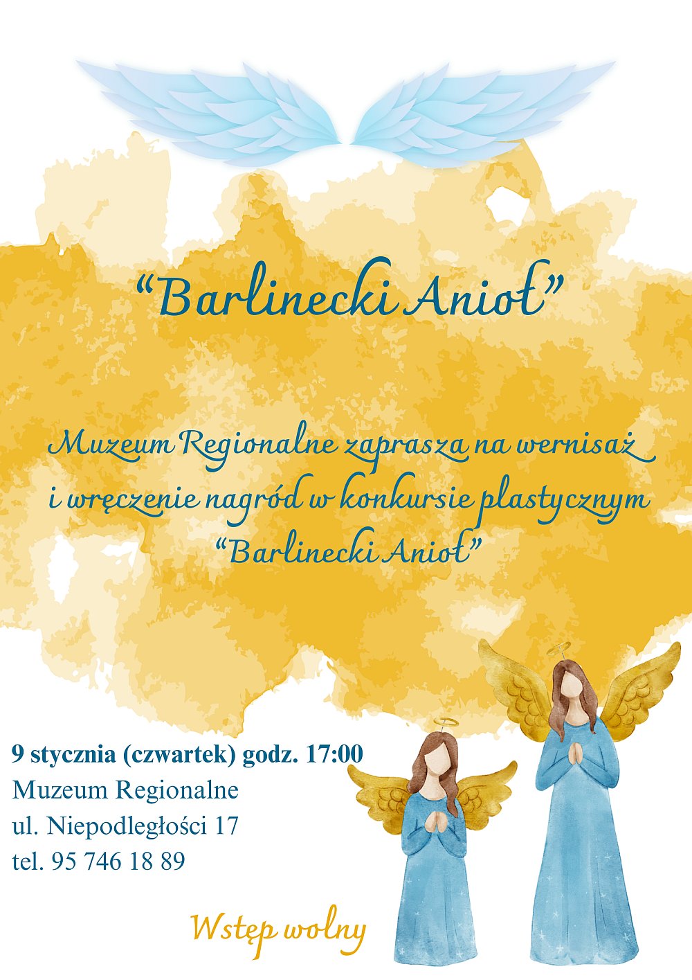 Plakat Barlinecki Anioł