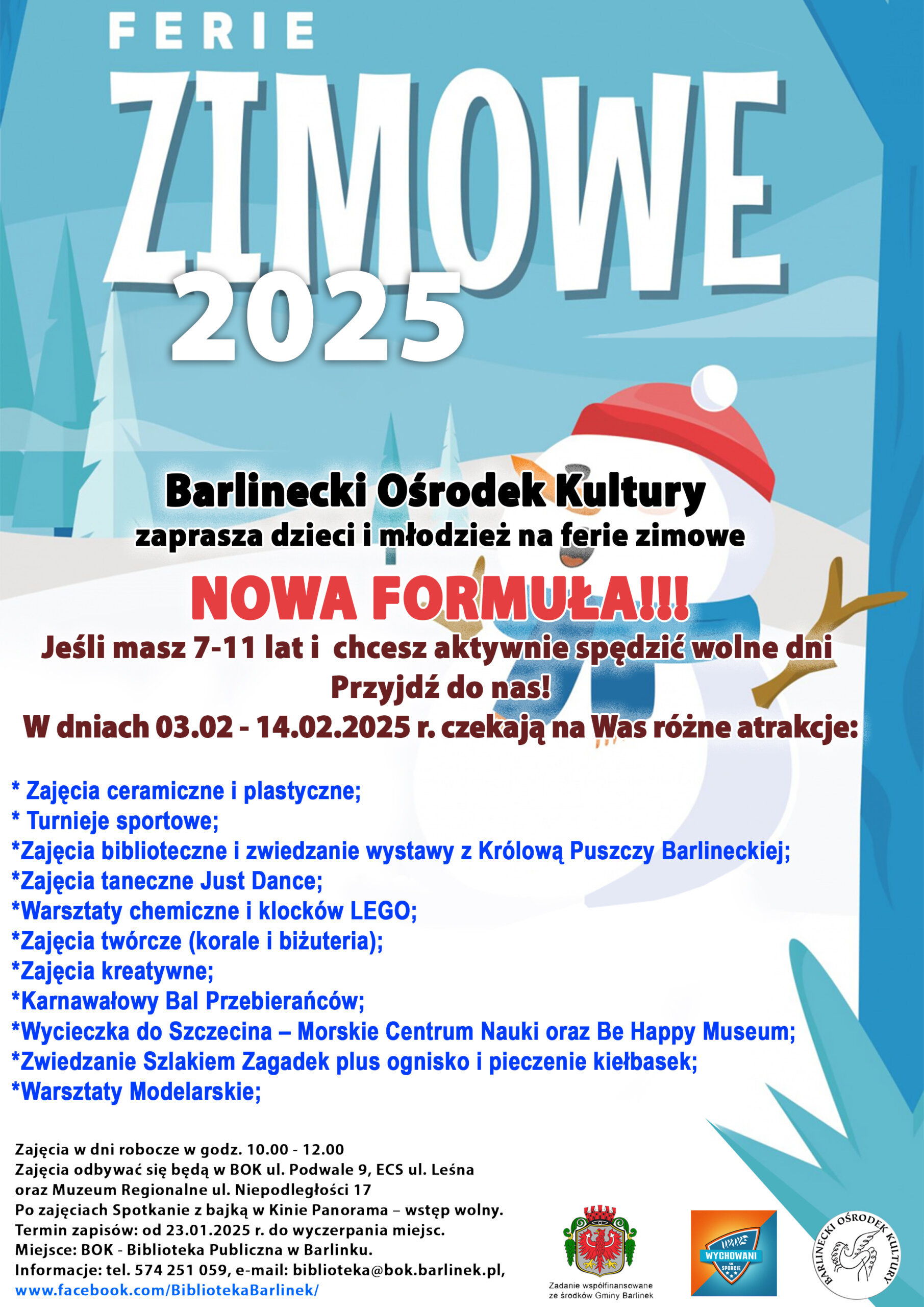 ferie zimowe 2025