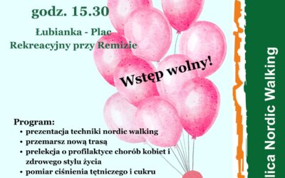 Nowa trasa Nordic Walking w Łubiance. Otwarcie już 21 czerwca!