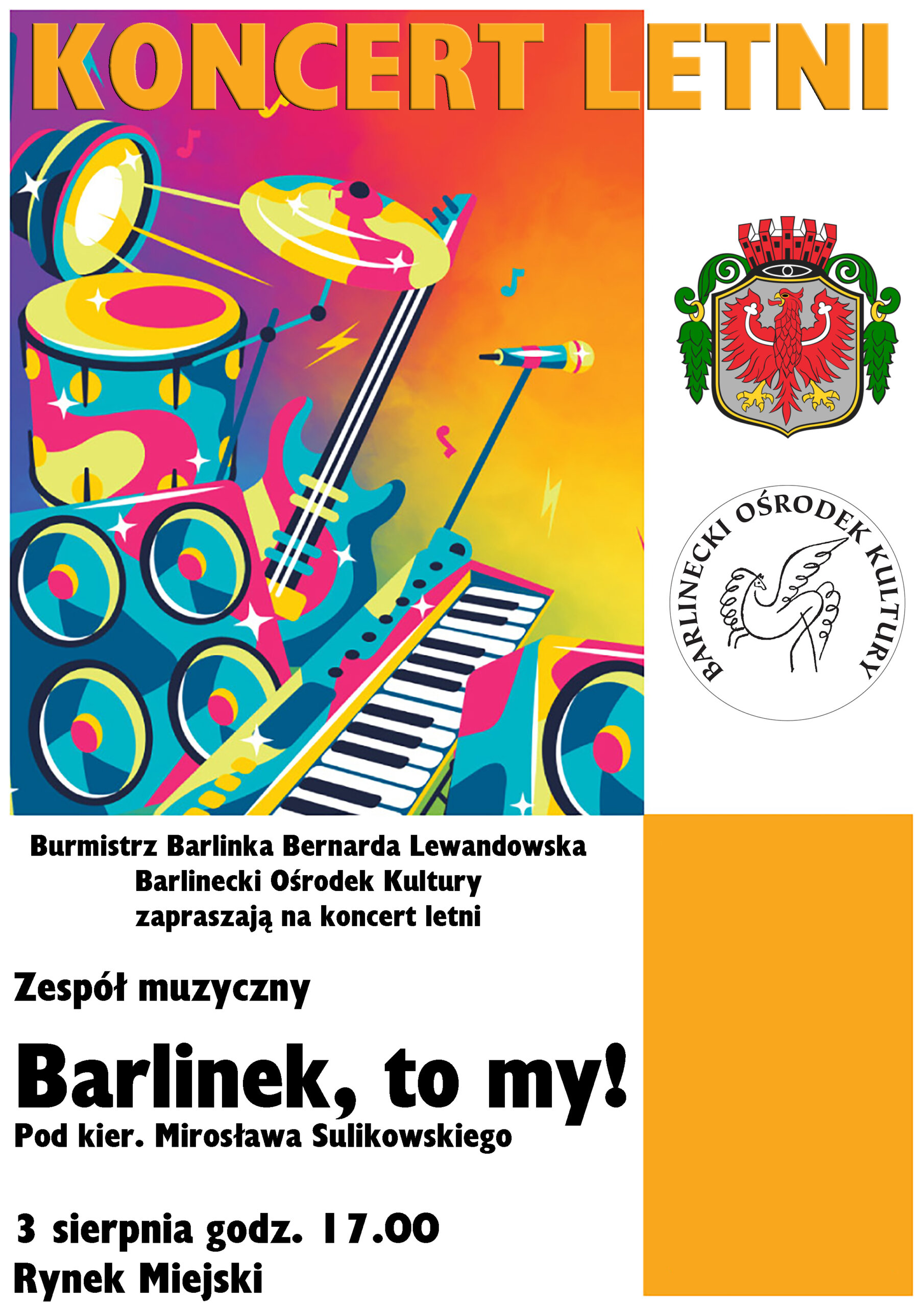 koncert letni sulikowski barlinek to my plakat